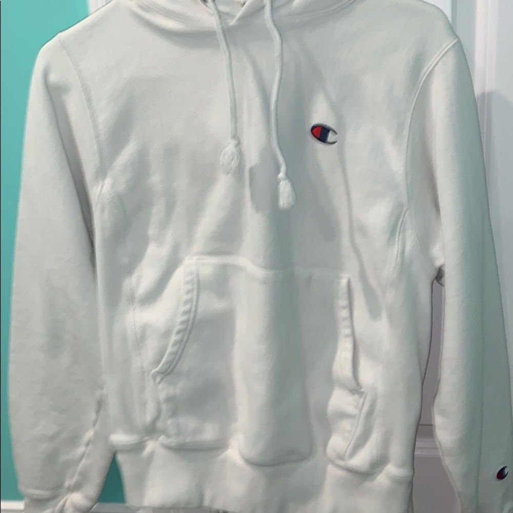 Champion Hoodie, White X-Small